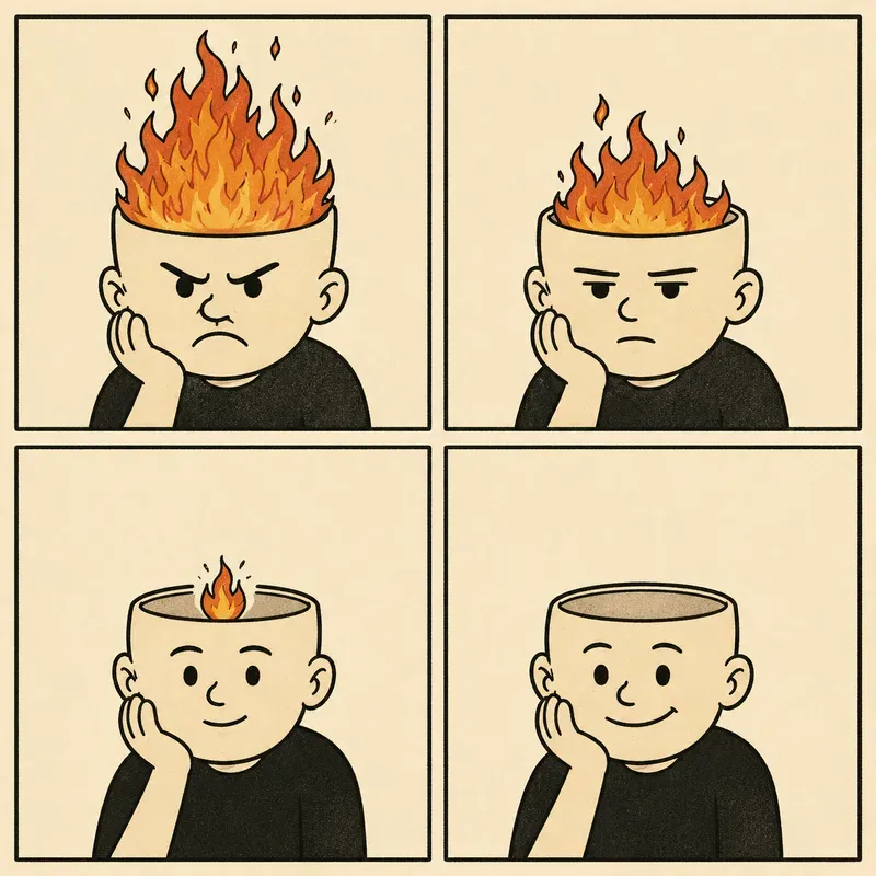 Minimal Four Panel Mind Meme Sets
