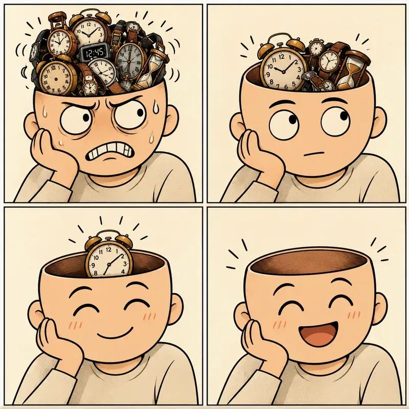 Minimal Four Panel Mind Meme Sets