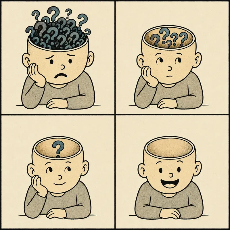 Minimal Four Panel Mind Meme Sets