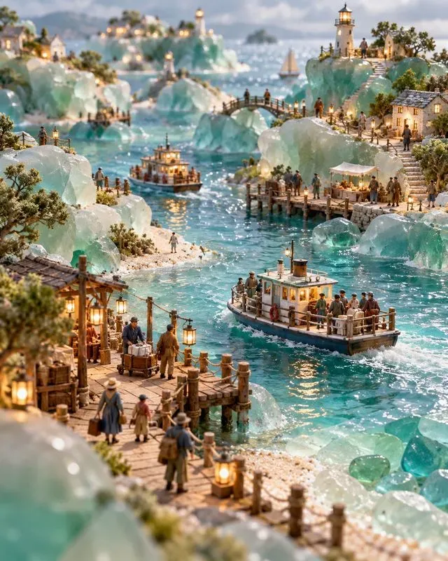 Miniature Material Landscapes