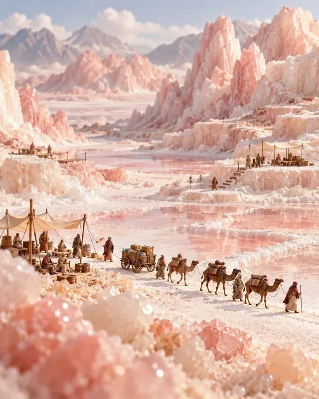 Miniature Material Landscapes