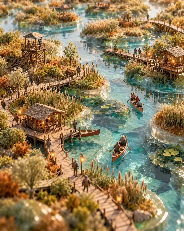 Miniature Material Landscapes