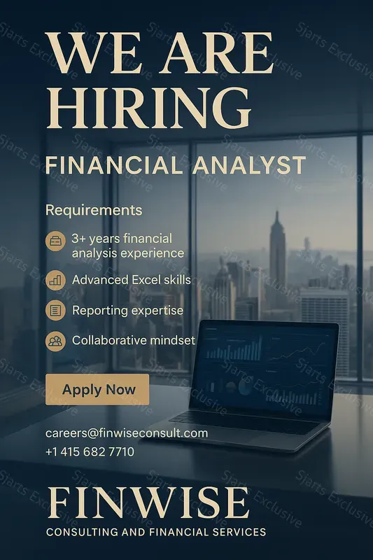 Professional Hiring Posters