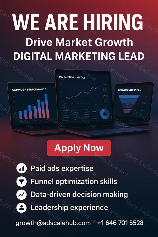 Professional Hiring Posters