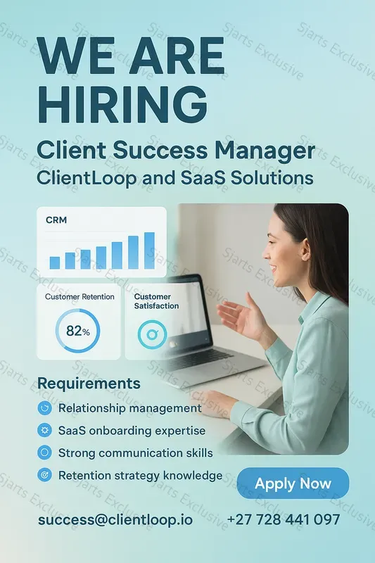 Professional Hiring Posters