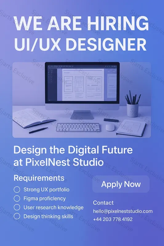 Professional Hiring Posters