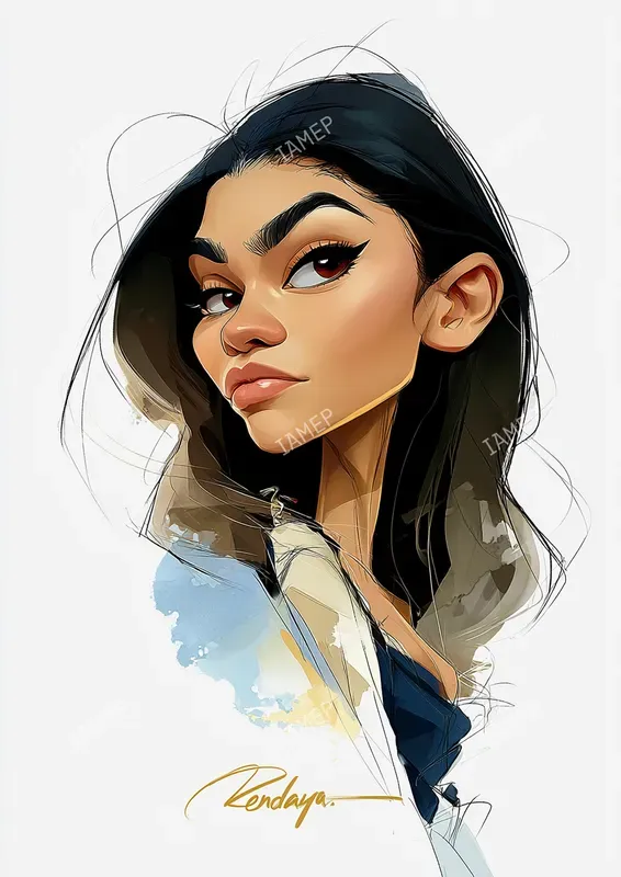 Fashion Caricature Signatures
