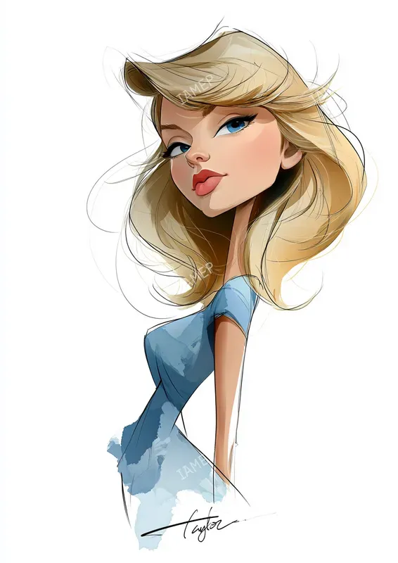 Fashion Caricature Signatures