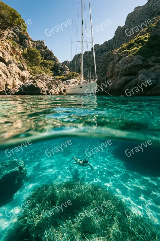 Overunder Split Shot Photography