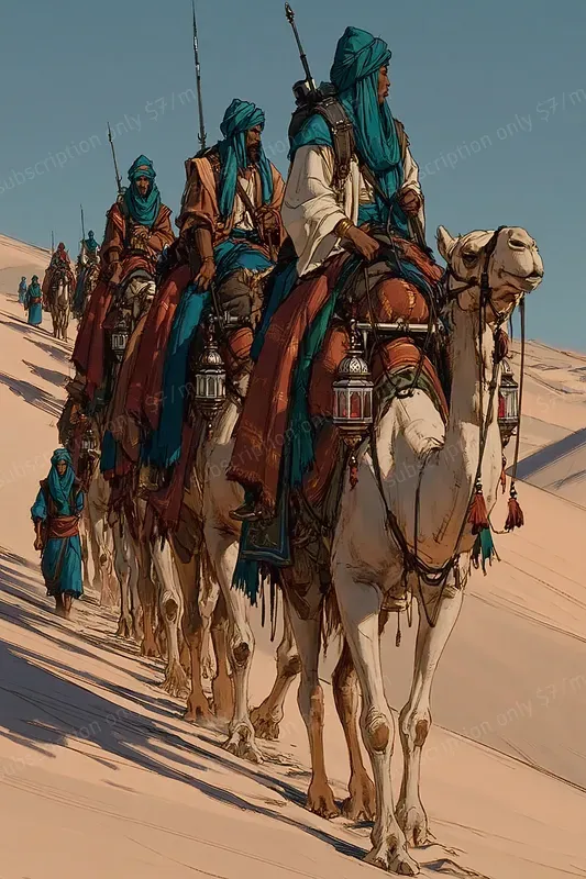 Arabian Nights Concept Art Scenes