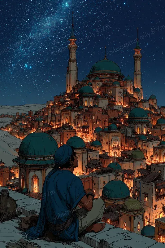 Arabian Nights Concept Art Scenes