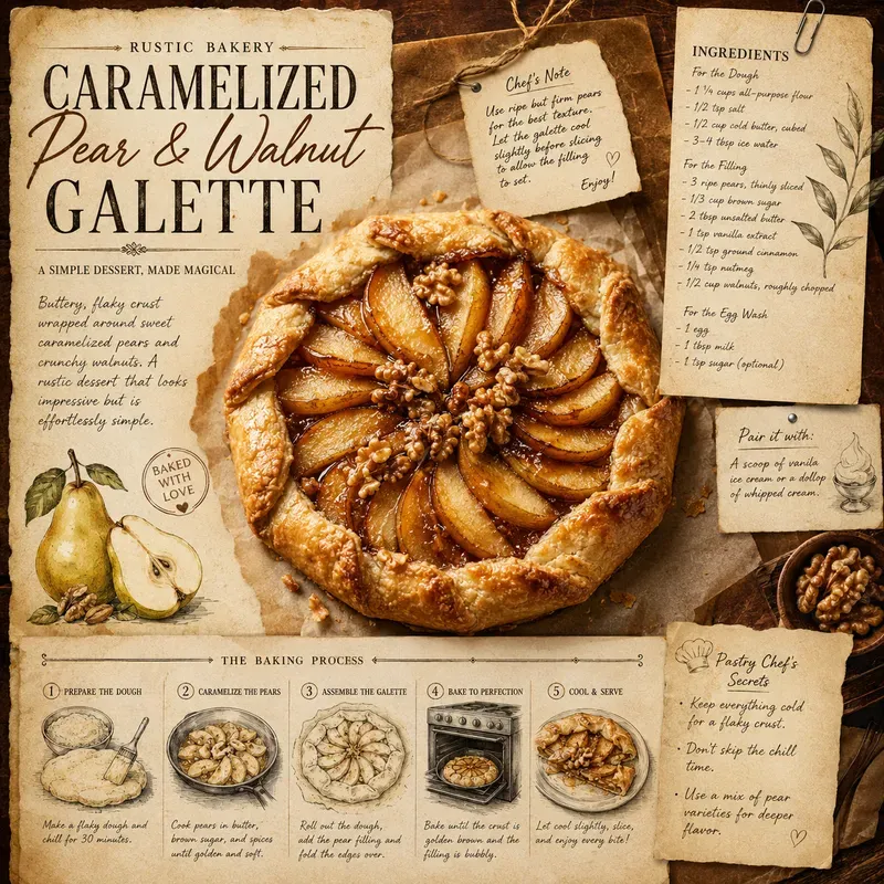 Vintage Culinary Editorial Recipe Posters