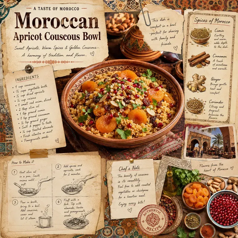Vintage Culinary Editorial Recipe Posters