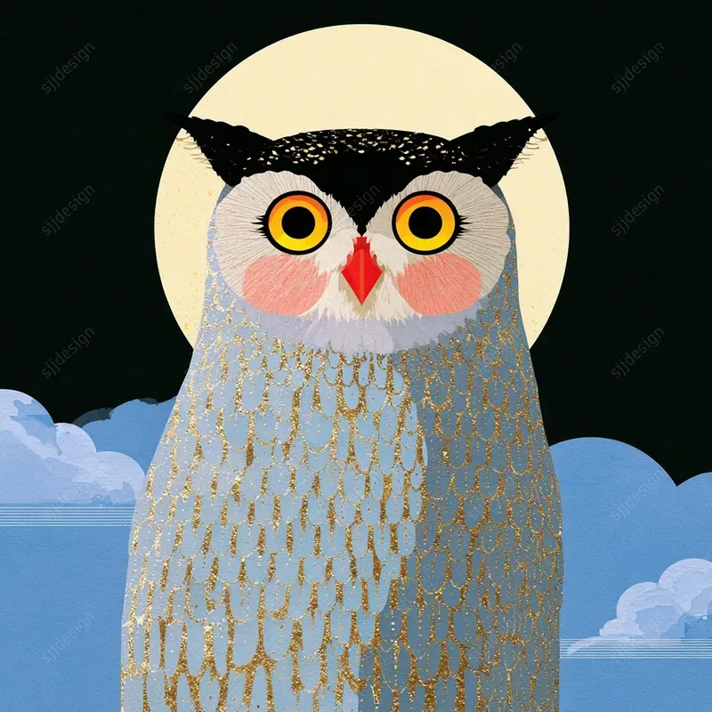 Art Deco Celestial Portraits