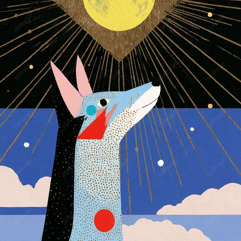 Art Deco Celestial Portraits