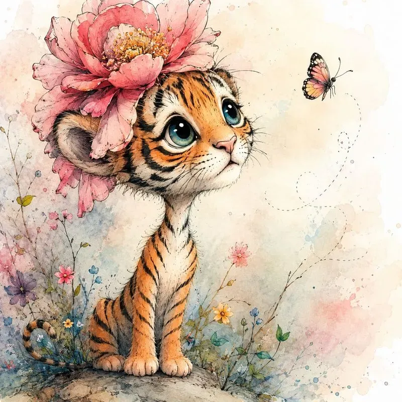 Whimsical Bigeyed Character Sketches