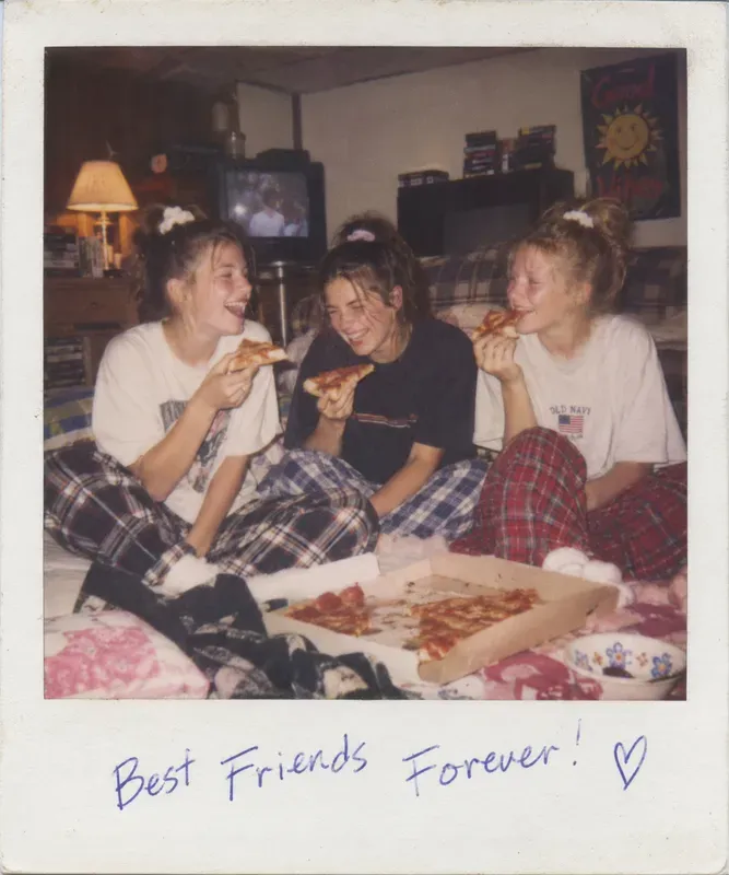 90s Friendship Instant Photo Snapshots