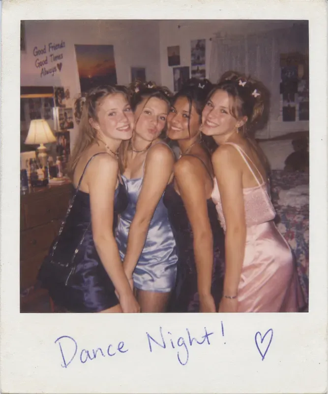90s Friendship Instant Photo Snapshots
