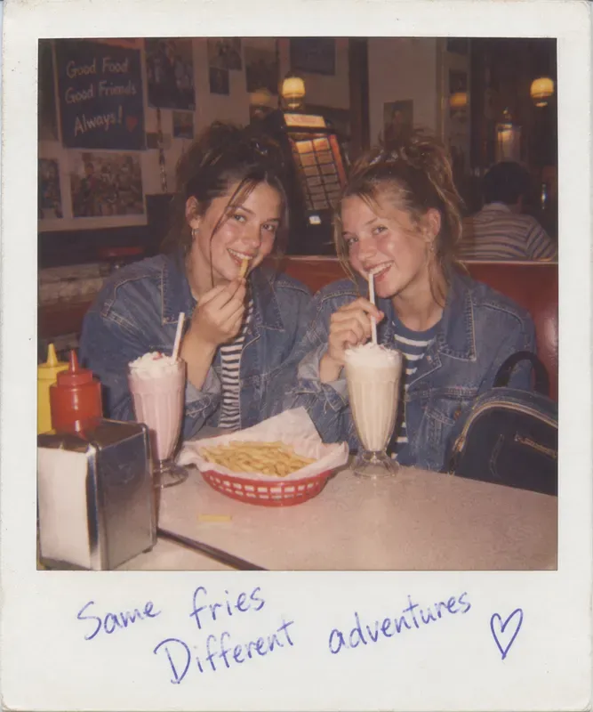 90s Friendship Instant Photo Snapshots