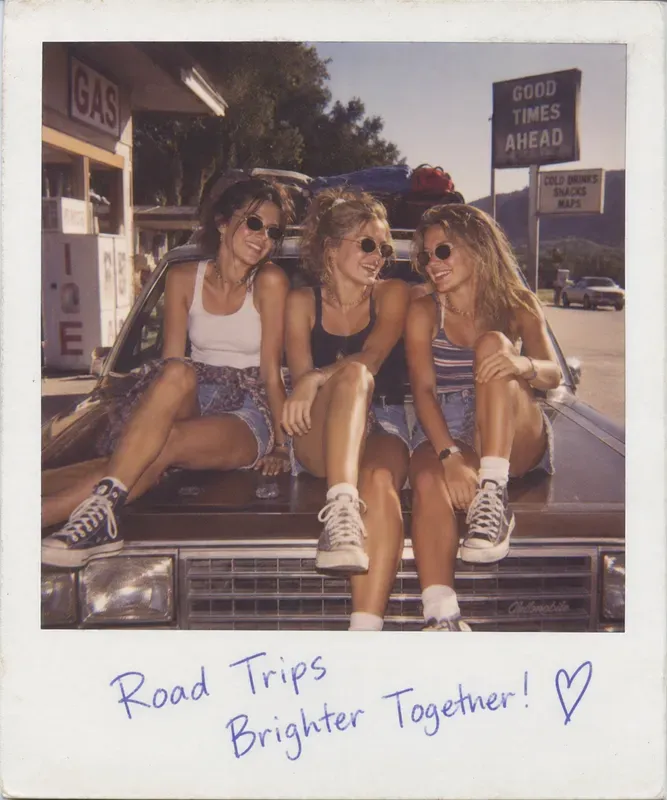 90s Friendship Instant Photo Snapshots