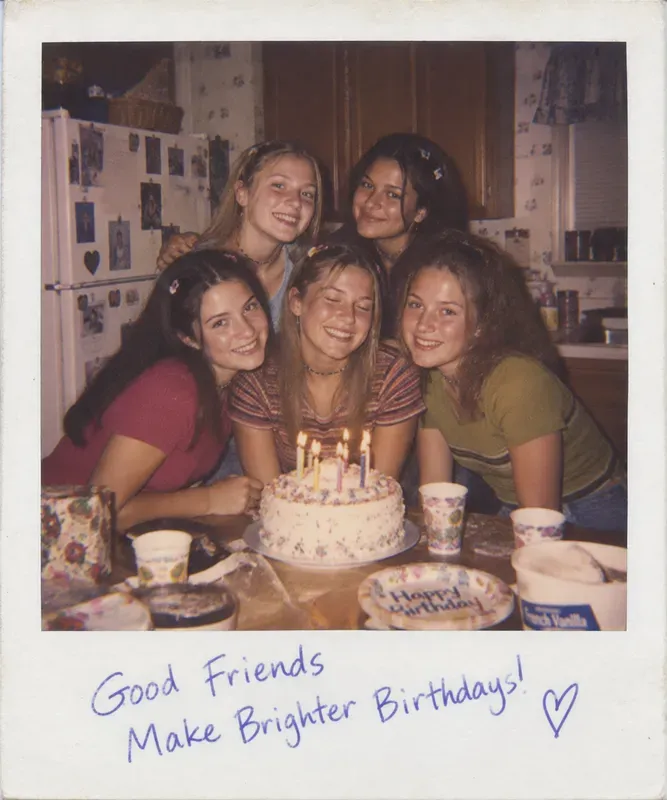 90s Friendship Instant Photo Snapshots