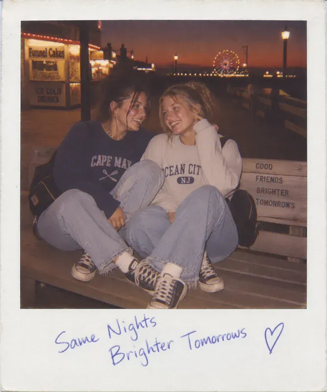 90s Friendship Instant Photo Snapshots