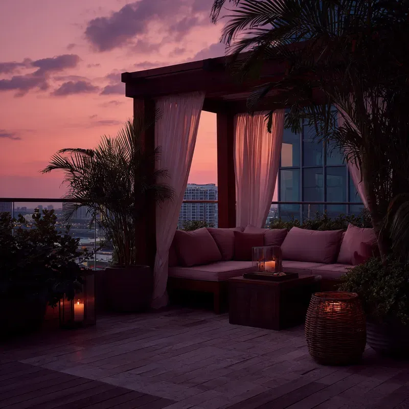 Rooftop Terrace Lounge Nightlife Photos
