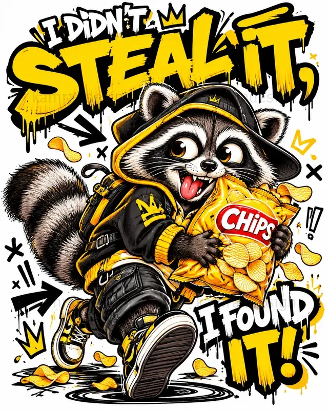 Funny Streetwear Animal Posters