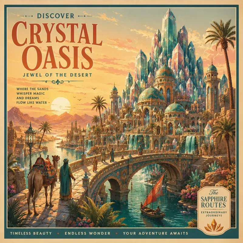 Whimsical Landmark Posters