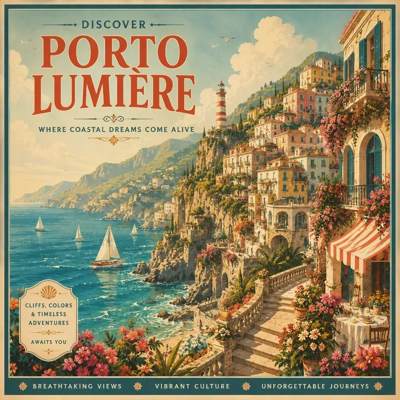 Whimsical Landmark Posters