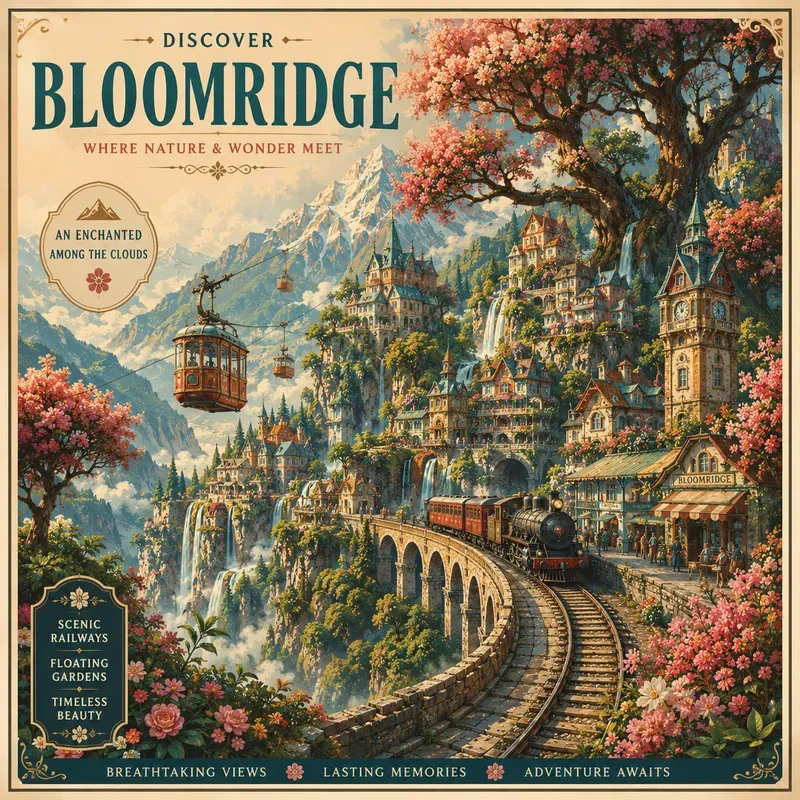 Whimsical Landmark Posters