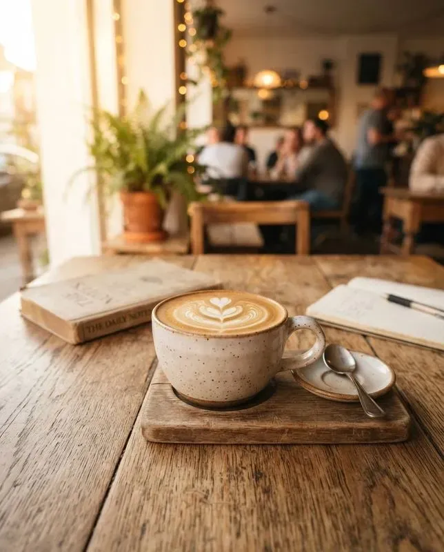 Cozy Cafe Aesthetic Photo Generator