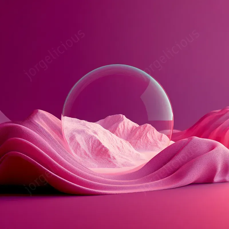Surreal Pink Editorial Posters
