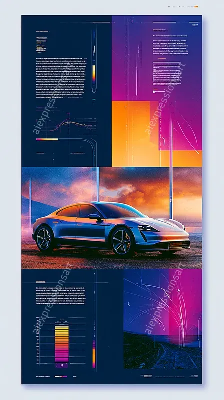Modern Editorial UIux Web Designs