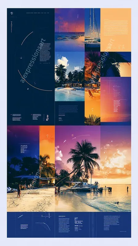 Modern Editorial UIux Web Designs