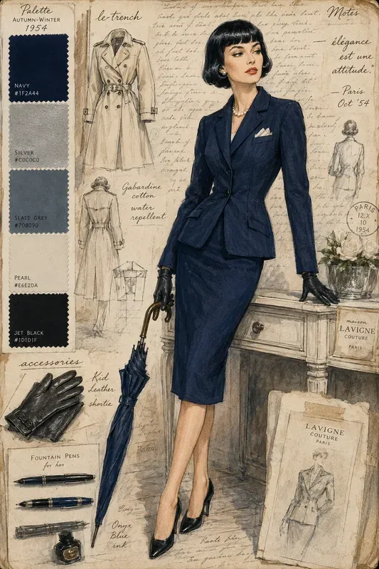 Vintage Fashion Mood Board Designs