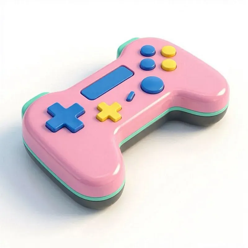 Glossy 3d Cute Toy Icons