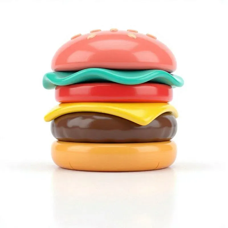 Glossy 3d Cute Toy Icons