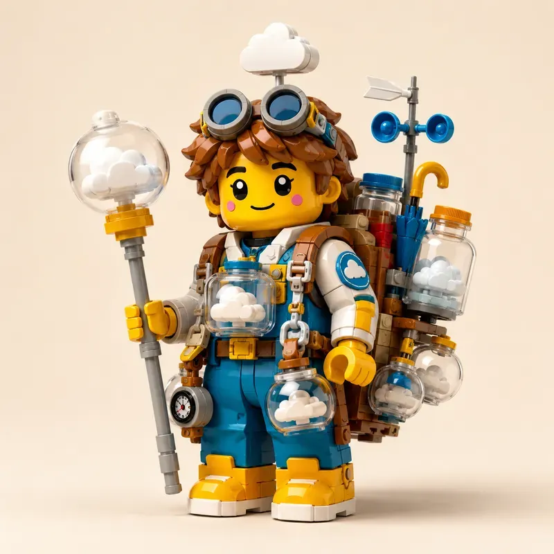Lego Cloud Collector Toy Figure Designs