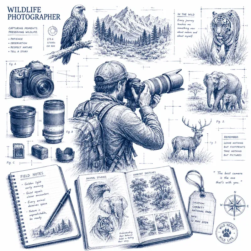 Blueprint Story Collage Art