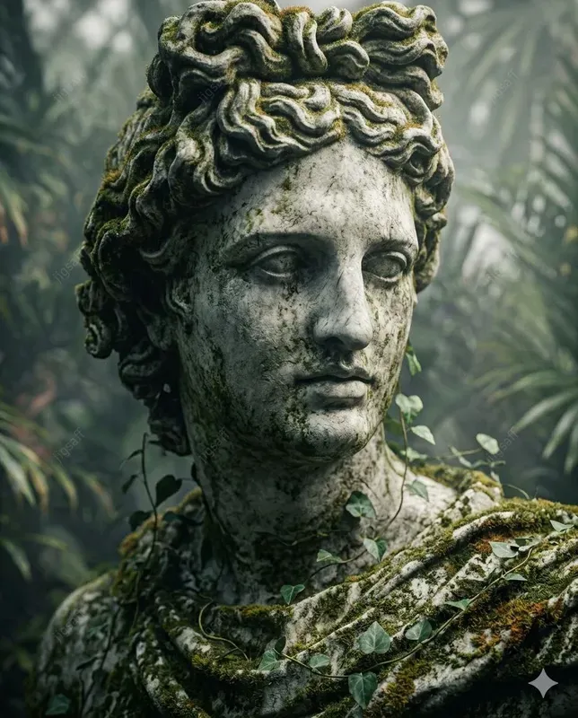 Botanical Classical Bust Portraits