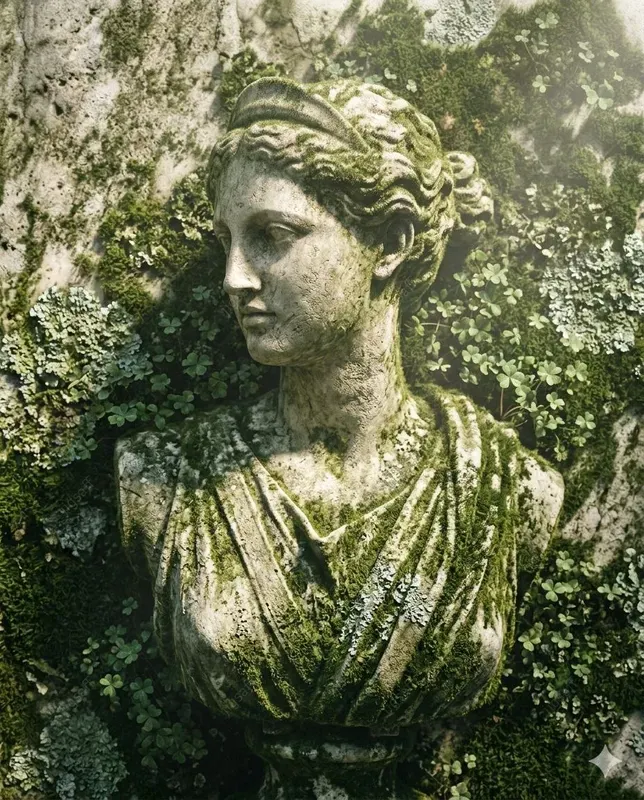 Botanical Classical Bust Portraits