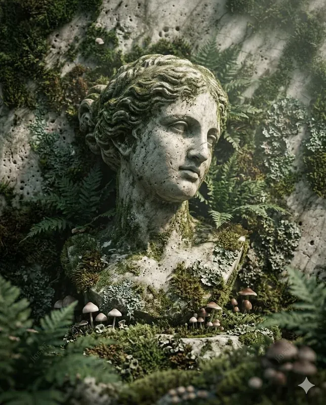 Botanical Classical Bust Portraits