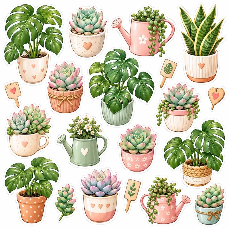 Cute Vinyl Sticker Sheets