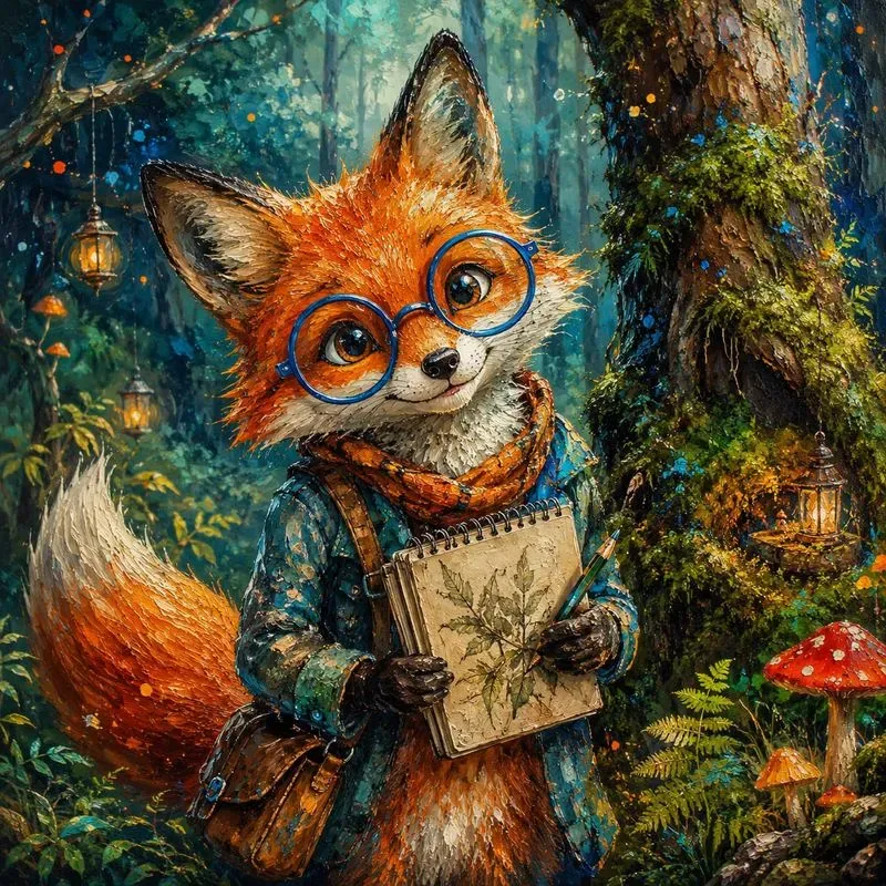 Colorful Artistic Characters Portraits