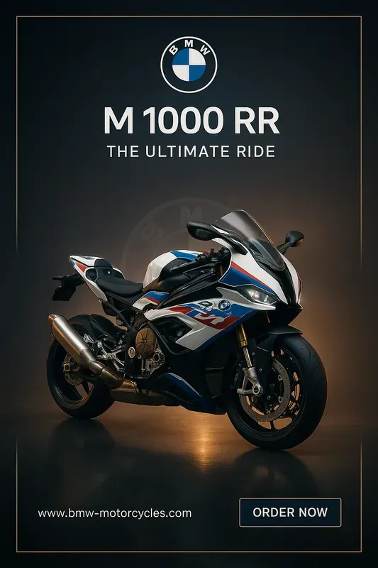 Premium Motorcycle Ad Posters