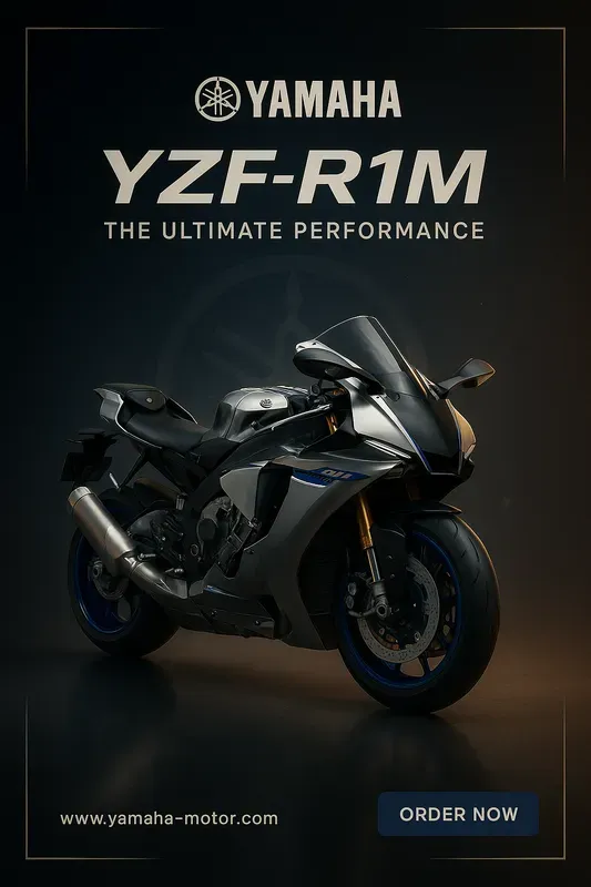 Premium Motorcycle Ad Posters