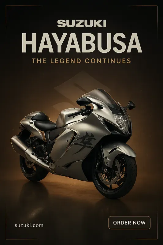 Premium Motorcycle Ad Posters