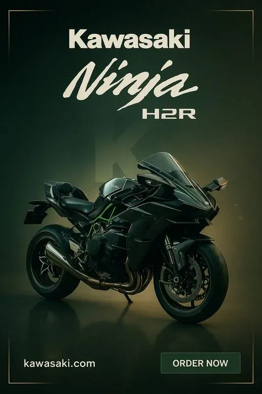 Premium Motorcycle Ad Posters