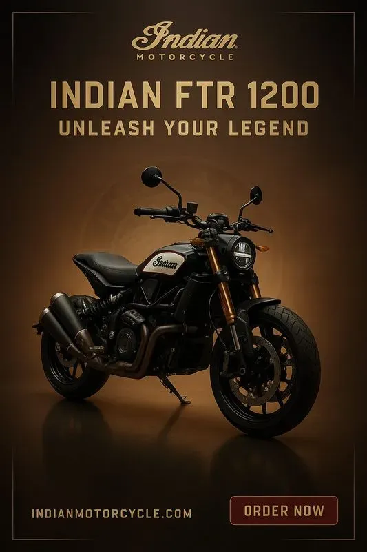 Premium Motorcycle Ad Posters